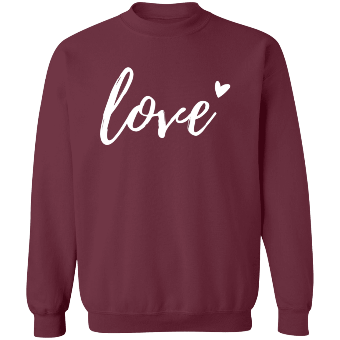 Love Heart Unisex Sweatshirt Valentine's Day
