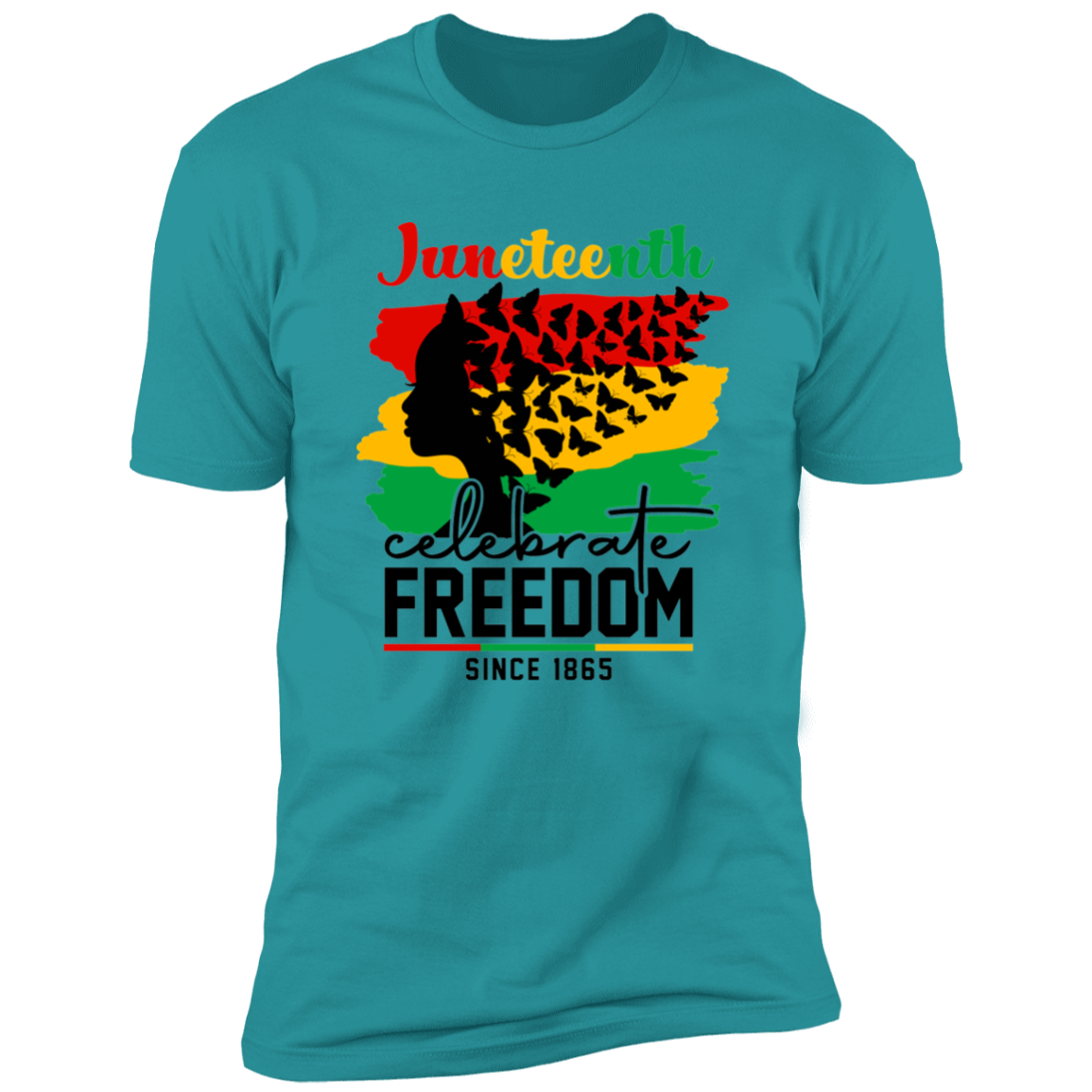 Juneteenth Celebrate Freedom T-Shirt-white