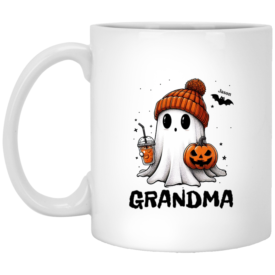 Personalized Cute Ghost Halloween Mug