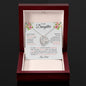 To My Daughter | You Are Braver | Forever Love Necklace | From Dad