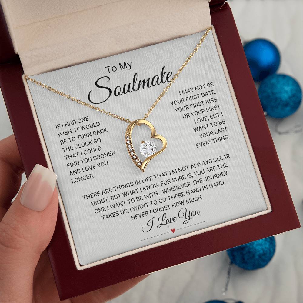 Soulmate | "Hand in Hand" | Forever Love Necklace