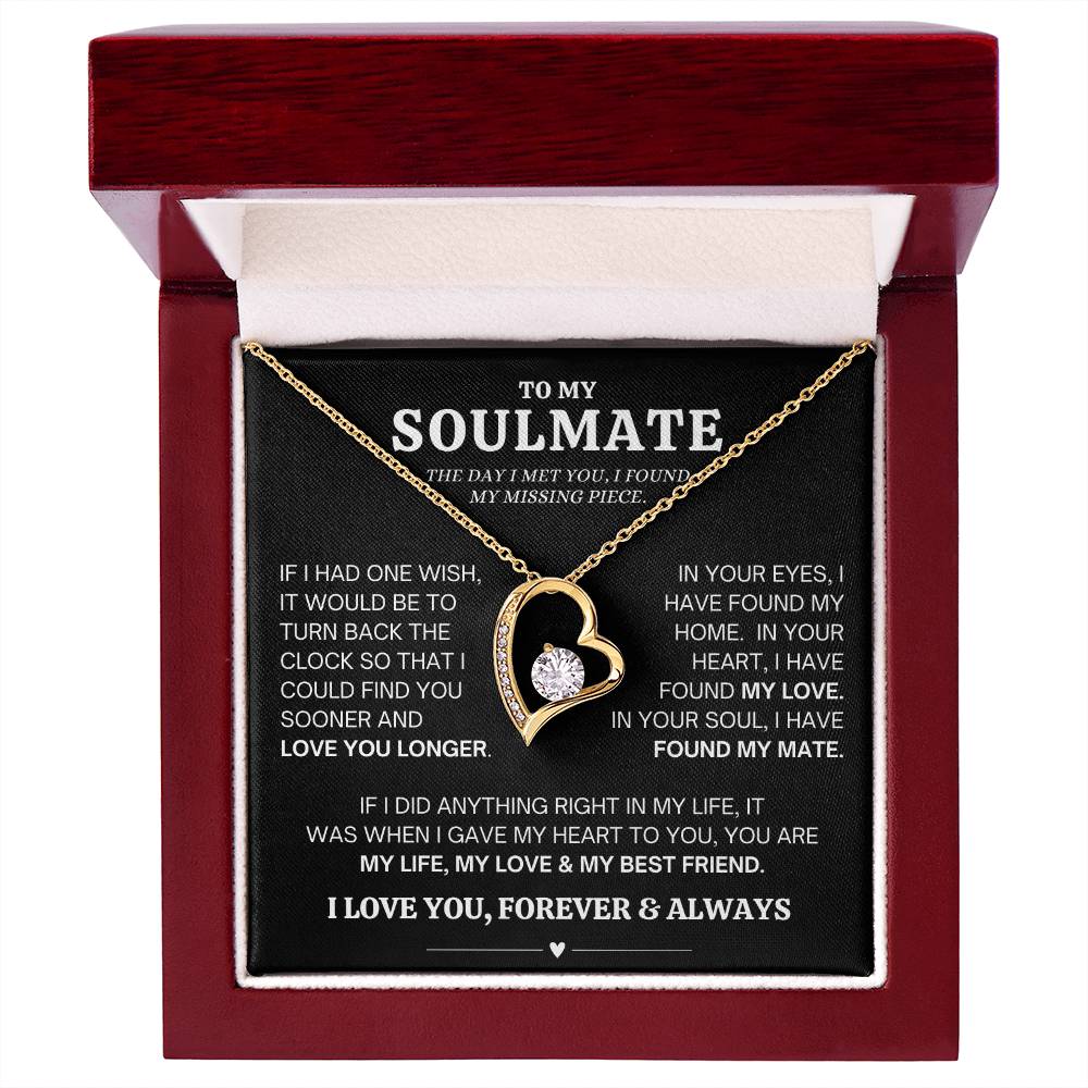 To My Soulmate-Found My Missing Piece Soulmate