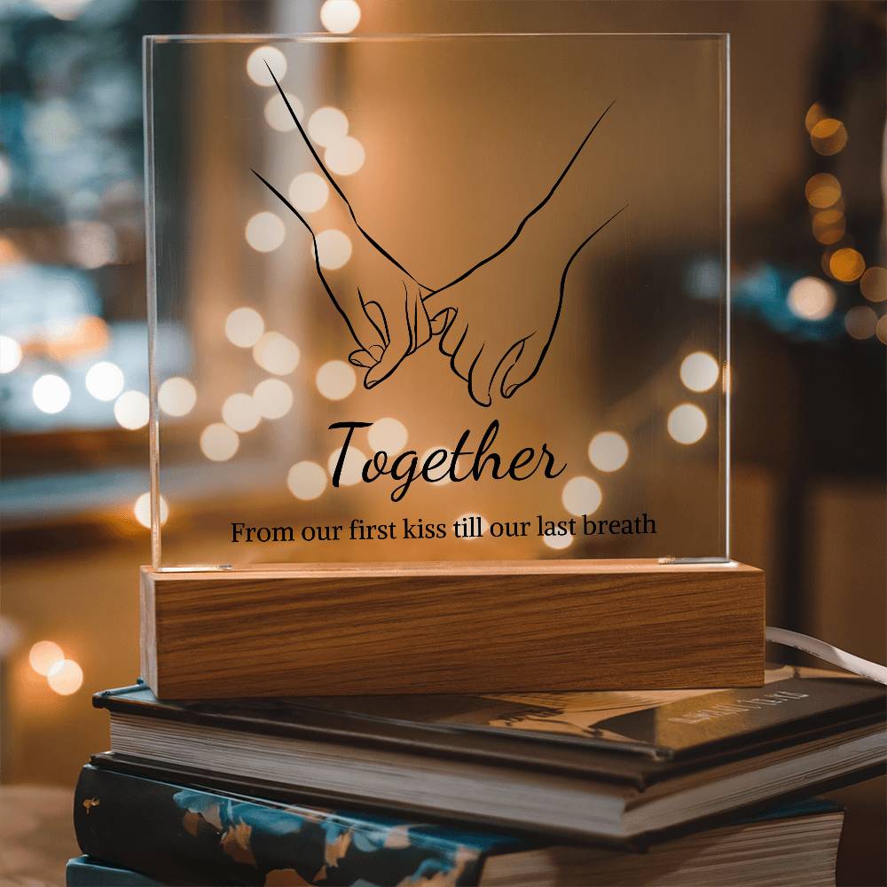 Together - Square Shaped Acrylic Plaque
