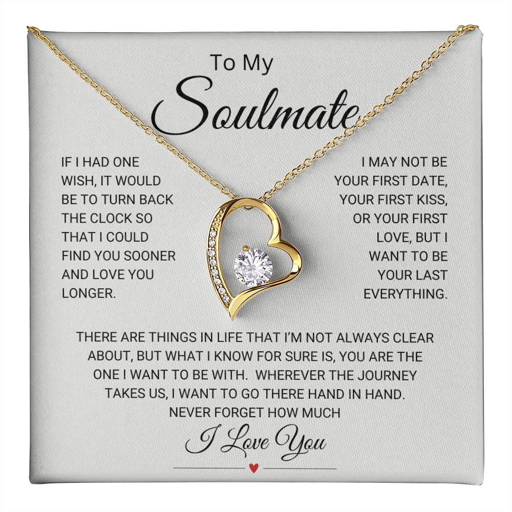 Soulmate | "Hand in Hand" | Forever Love Necklace