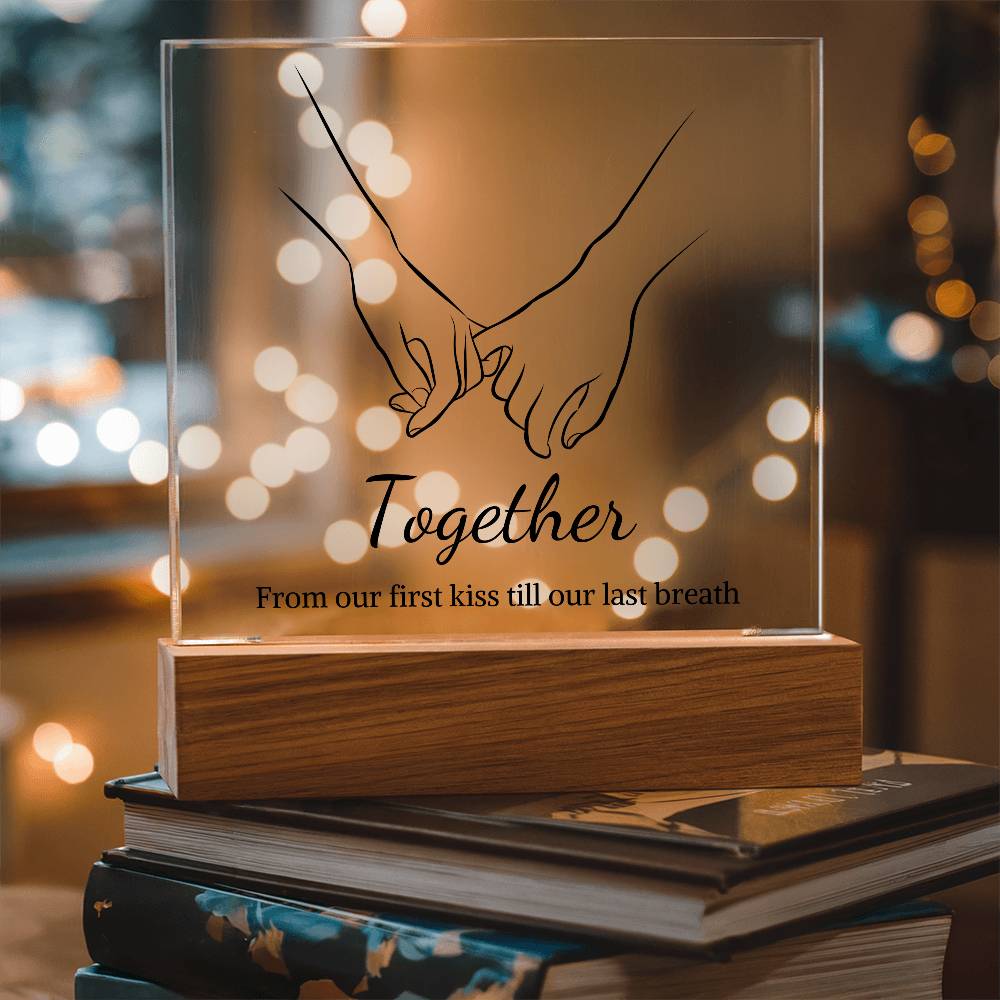 Together - Square Shaped Acrylic Plaque