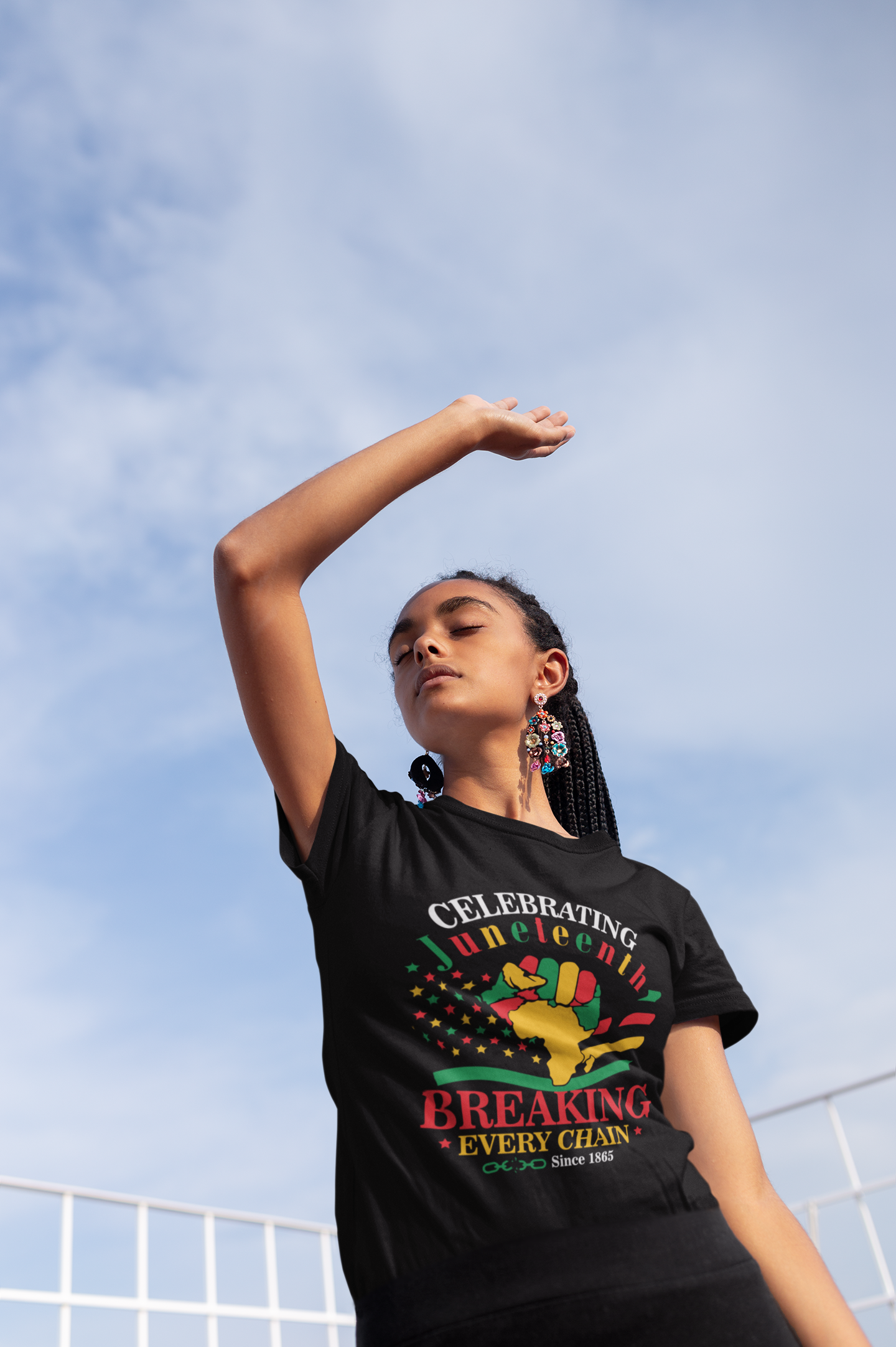 Juneteenth Breaking Every Chain T-Shirt