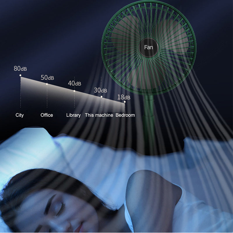 Desktop Home Telescopic Folding USB Charging Fan Portable