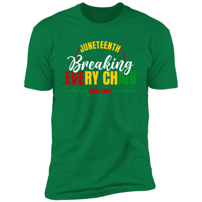 Juneteenth Breaking Every Chain T-Shirt White