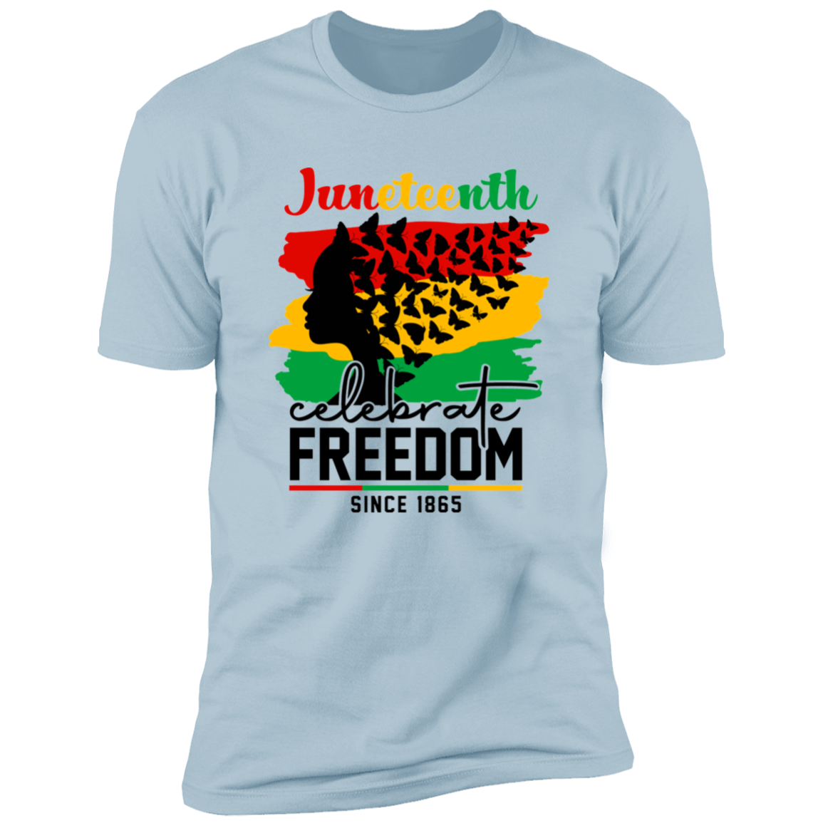 Juneteenth Celebrate Freedom T-Shirt-white