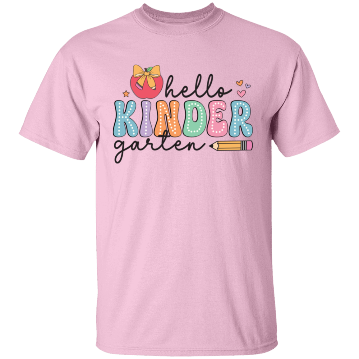 Hello Kindergarten Apple Youth T-Shirt