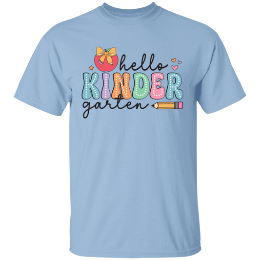 Hello Kindergarten Apple Youth T-Shirt