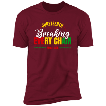 Juneteenth Breaking Every Chain T-Shirt White