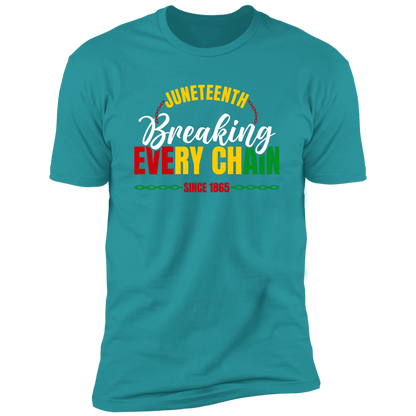 Juneteenth Breaking Every Chain T-Shirt White