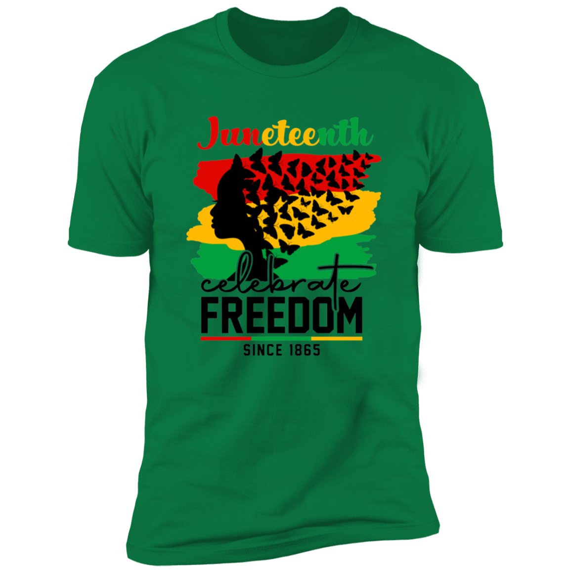 Juneteenth Celebrate Freedom T-Shirt-white