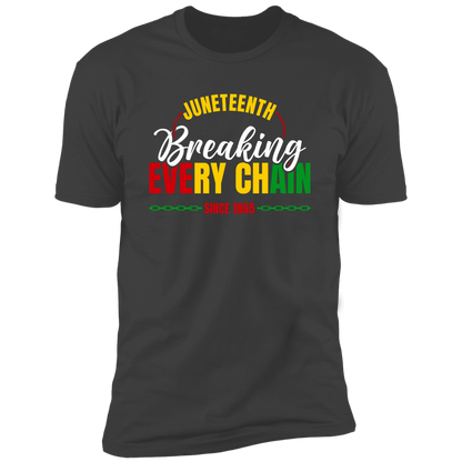 Juneteenth Breaking Every Chain T-Shirt White