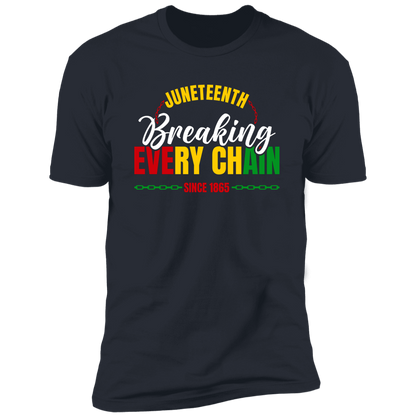 Juneteenth Breaking Every Chain T-Shirt White