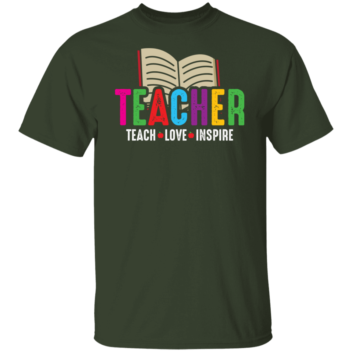 Teach Love and Inspire Teacher T-Shirt