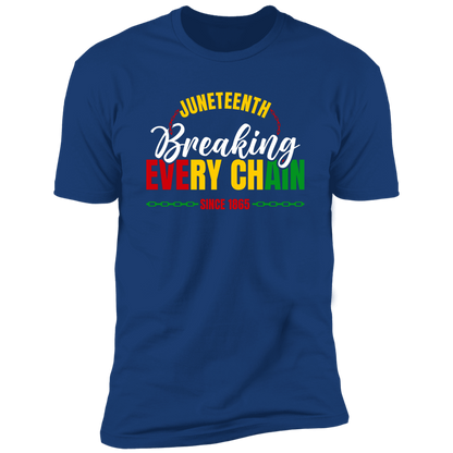 Juneteenth Breaking Every Chain T-Shirt White