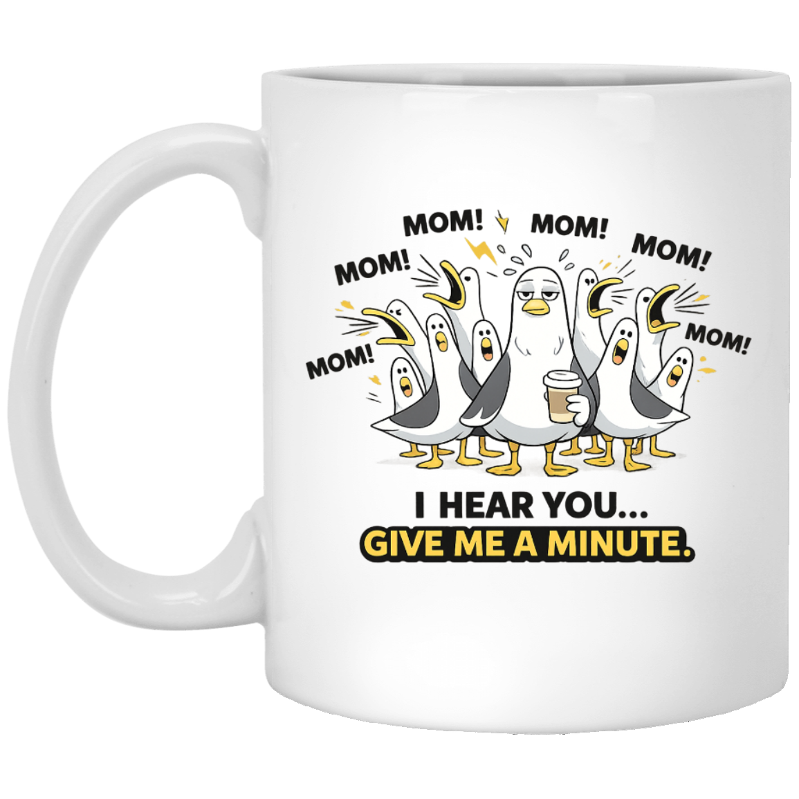 Mom Mode Activated Mug – Funny Mom Life Coffee Cup | Choose Your Design | 11oz & 15oz Double-Sided Print Gift