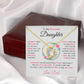 To My Precious Daughter " Someday When The Pages Of My Life End" Love Dad | Forever Love Necklace