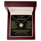 To My Soulmate Time Ceases To Exist Love Knot Necklace