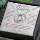To My Precious Daughter " Someday When The Pages Of My Life End" Love Dad | Forever Love Necklace