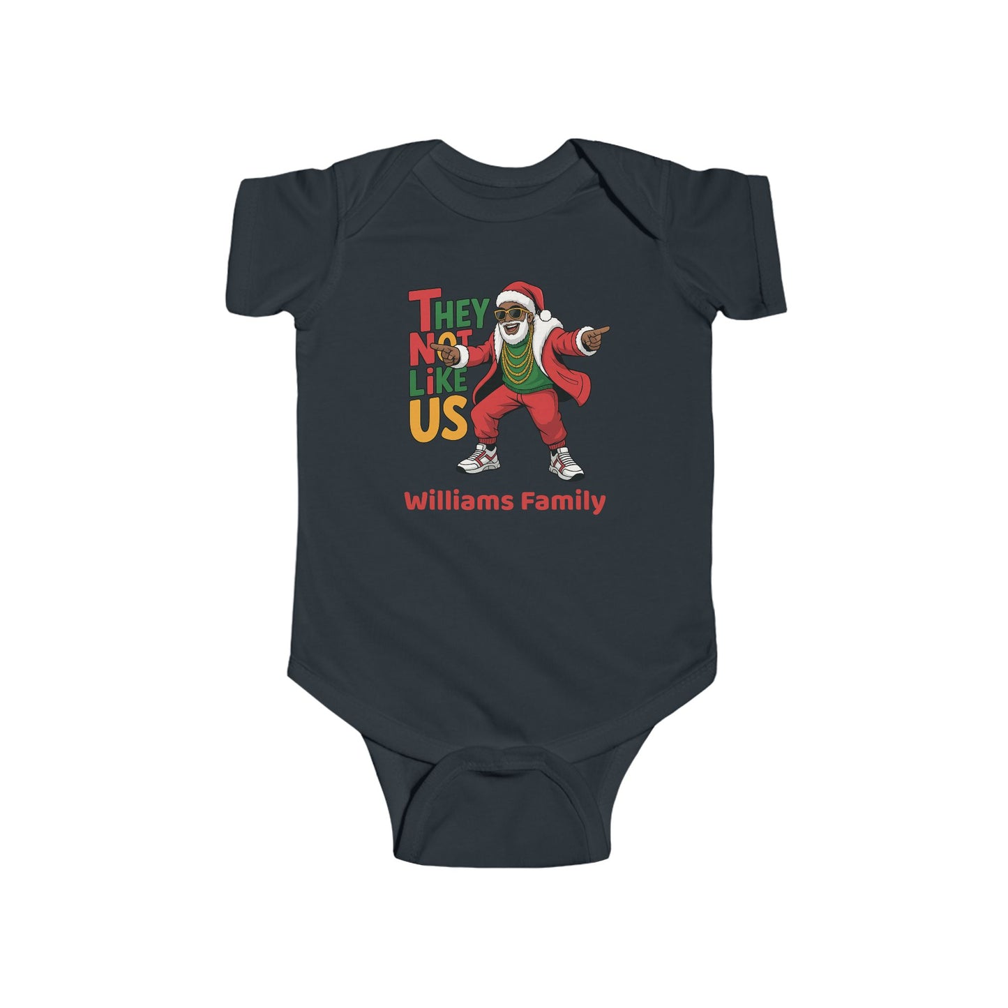 "They Not Like Us" – Personalized Family Christmas Shirts, Sweaters & Hoodies | Matching Holiday Outfits