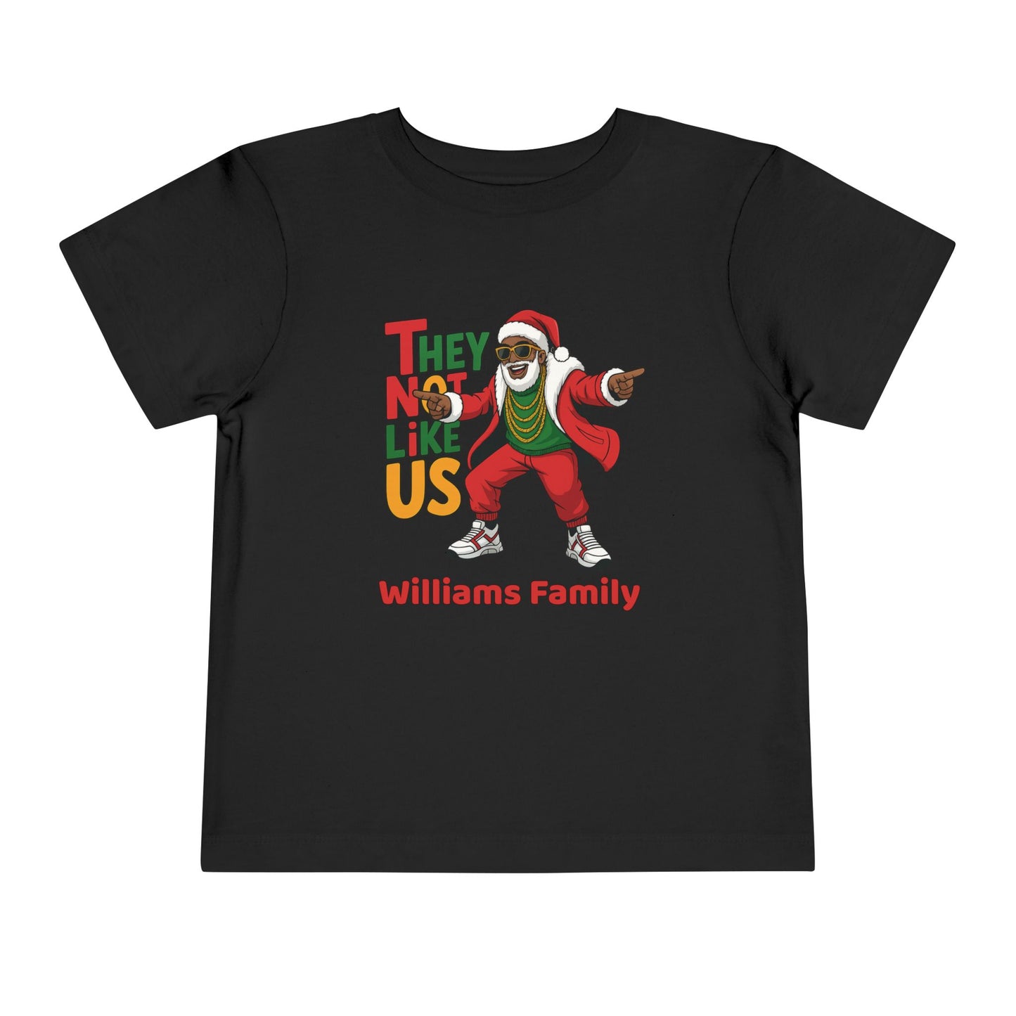 "They Not Like Us" – Personalized Family Christmas Shirts, Sweaters & Hoodies | Matching Holiday Outfits